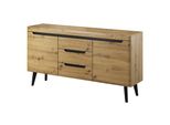 Grande Cassettiera Combinata Nathaniel - Rovere Artisan