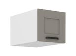 Pensile Con Ante A Battente Laili - Larghezza 40 Cm, Grigio Chiaro / Bianco