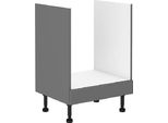 Mobile Stufa Nelja - Larghezza 60 Cm, Antracite