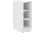 Armadietto Inferiore Aperto Lajla - Larghezza 30 Cm, Bianco