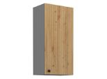 Pensile Alto Nomin - Larghezza 45 Cm, Rovere Artigianale / Antracite