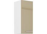 Armadietto Superiore Da Cucina Lajla - Larghezza 30 Cm, Cappucino / Bianco