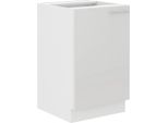 Armadietto Inferiore Per Lavello Lajla - Larghezza 50 Cm, Bianco