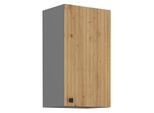 Mobile Cucina Superiore Nomin - Larghezza 40 Cm, Rovere Artigianale / Antracite