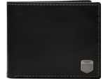 Fossil Porta Carte Di Credito Hayes Bifold Black Nero