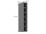Pensile Alto Nelja - Larghezza 15 Cm, Antracite