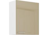 Armadietto Superiore Da Cucina Lajla - Larghezza 60 Cm, Cappucino / Bianco