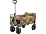 Qunature Carrello Da Campeggio Pieghevole Carrello Da Campeggio Pieghevole Carrello Da Giardino 150KG