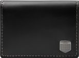 Fossil Pelle Porta Carte Di Credito Hayes Card Bifold Black Nero