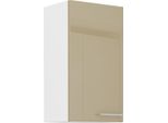 Armadietto Superiore Da Cucina Lajla - Larghezza 40 Cm, Cappucino / Bianco