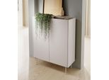 Cassettiera Con Ante Paulien - Cashmere