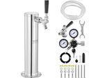 Kit Torre Di Spillatura Per Birra Vevor, Kit Di Conversione Per Birra A Rubinetto Singolo, Sistema Di Spillatura A Torre Per Birra A Fusto In Acciaio Inox Con Doppio Misuratore W21,8 E Attacco Per Fusto S-System Per Feste A Casa
