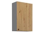 Pensile Alto Nomin - Larghezza 60 Cm, Rovere Artigianale / Antracite