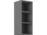 Mobiletto Superiore Aperto Nelja - Larghezza 30 Cm, Antracite