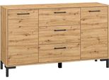 Cassettiera Combinata Beda - Rovere Artisan