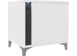Comodino Anina - Bianco / Nero