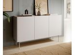 Cassettiera Larga Con Ante Paulien - Cashmere