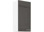 Pensile Alto Lajla - Larghezza 45 Cm, Grigio / Bianco