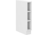 Armadietto Inferiore Aperto Lajla - Larghezza 15 Cm, Bianco