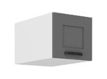 Pensile Con Ante Battenti Laili - Larghezza 40 Cm, Grigio/Bianco