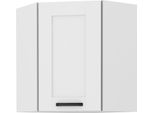 Armadietto Superiore Ad Angolo Laili - 60X60 Cm, Bianco