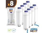 8 Cartucce Filtro Acqua Aguanext Caffeemax Per Macchine Da Caffè Delonghi (SER3017, Dls C002)
