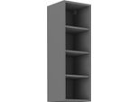 Mobile Alto A Giorno Nelja - Larghezza 30 Cm, Antracite