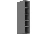Mobile Superiore Aperto Nomin - Larghezza 15 Cm, Antracite