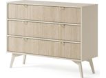 Cassettiera Con Cassetti Medea - Beige Sabbia / Abete