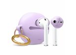 Elago Coprire La Base Degli Auricolari Con Custodia Per Airpods 2 / Airpods 1 Lavanda
