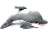 Onwomania Peluche Peluche Tessuto Animale Delfino Animale Grande 46Cm Grigio