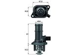 Mahle Ti 16 105 - Termostato Liquido Di Raffreddamento Oe 06A121114 Per A3 (8L), Octavia I (1U), Bora (1J), Golf Iv (1J), Golf V (1K), Polo (6V), Touran (1T)