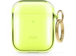 Custodia Trasparente Elago Per Airpods 2 / Airpods 1 Giallo Neon