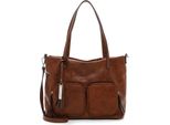Suri Frey Borsa Shopper Carly Shopper Cognac Marrone