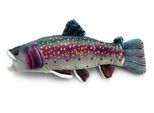 Onwomania Peluche In Tessuto Animale Trota Pesce Salmerino 27 Cm Multicolore