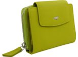 Braun BüFfel Pelle Portafoglio Joy Zip Wallet Lemongrass Verde Chiaro