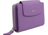 Braun BüFfel Pelle Portafoglio Joy Zip Wallet Amethyst Lilla