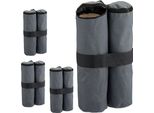 Set Di 4 Sacchi Di Sabbia Per Gazebo Relaxdays
