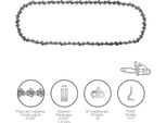 Catena Per Motosega 0,325" / 0,050"" 1,3 Mm / 66 Maglie / 91 P"