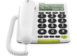Doro Phoneeasy 312Cs Telefono Analogico Con Id Chiamante Bianco
