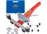 Curvatubi Vevor, 7 Matrici Da 1/4-7/8 Di Pollice 6-22 Mm Set Di Curvatubi A Cricchetto Per Refrigerazione, Curvatubi Manuale A 90° Con Attacco Per Curvatura Inversa Per Hvac