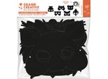 Graine Set Di Maschere Animali Creative Scratch Art - Set Creativo Artigianale 6 Pezzi