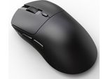 Hxsj T68 Wireless 2.4G BT5.1 Con Cavo, Mouse Da Gioco Ricaricabile A Tre Modalità, 12000 Dpi, Mouse E-Sport Regolabile, Nero