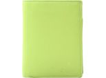 Esquire Pelle Portafoglio Viktoria Wallet Sharp Green Verde Chiaro