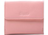 Esquire Pelle Portafoglio Viktoria Little Wallet Apricot Rosa