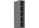 Mobiletto Superiore Aperto Nelja - Larghezza 15 Cm, Antracite