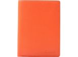 Esquire Pelle Portafoglio Viktoria Wallet Flame Orange Arancione
