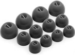 Okuli 12 X Gommini Auricolari In Silicone Ricambio Per Bowers & Wilkins Pi5, Pi7 Auricolari Cuffie In Nero