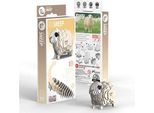 Eugy 3D Set Artigianale Pecora Giocattolo Di Cartone Ecologico