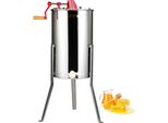 Smelatore Manuale - Smelatore Tangenziale In Acciaio Inox - Smelatore A 3 Favi Da 45 Mm - Smelatore Diagonale A Valvola - Misura Del Favo 48X16/23 Cm